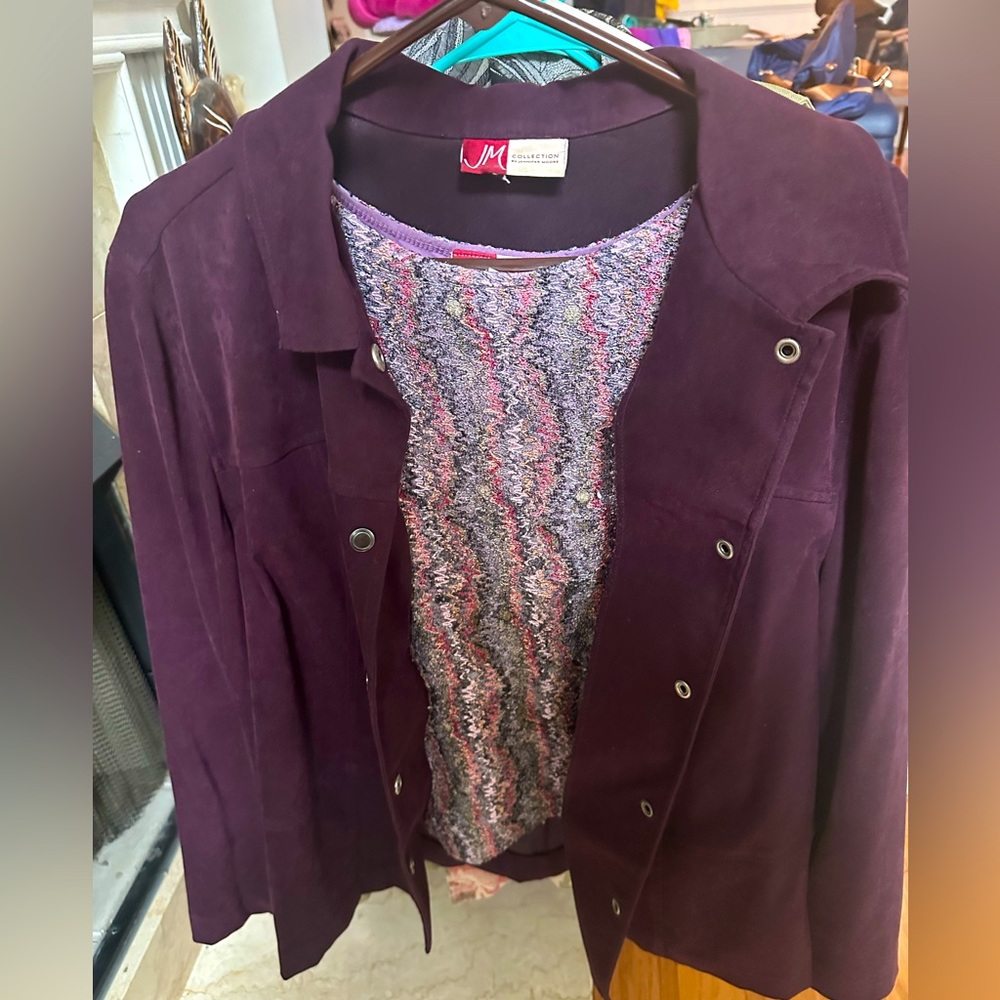 3pc Jennifer Moore suede set
